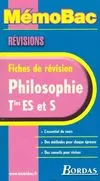 Philosophie Terminales ES et S, révisions