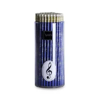 Pencil box G-clef blue (72 pcs), Blue (72 pieces per packing unit)