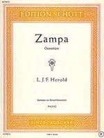 Zampa, Overture. piano.