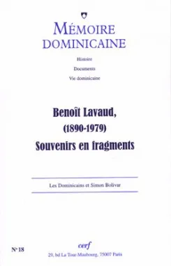 Benoît Lavaud (1890-1979) Souvenirs en fragments