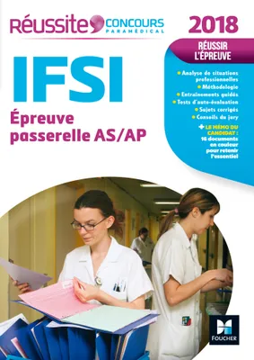 Réussite Concours IFSI Passerelle AS/AP - Examen 2018 Nº18