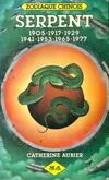 Zodiaque chinois, [6], Serpent, 1905, 1917, 1929, 1941, 1953, 1965, 1977
