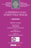 La préférence locale en droit public français