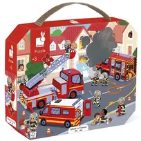 Puzzle 24 pièces - Pompier