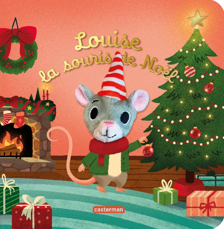 Jeux et Jouets Livres Livres pour les 0-3 ans Livres tout carton Les bébêtes - Louise la souris de Noël, Édition spéciale Noël Emily Dove