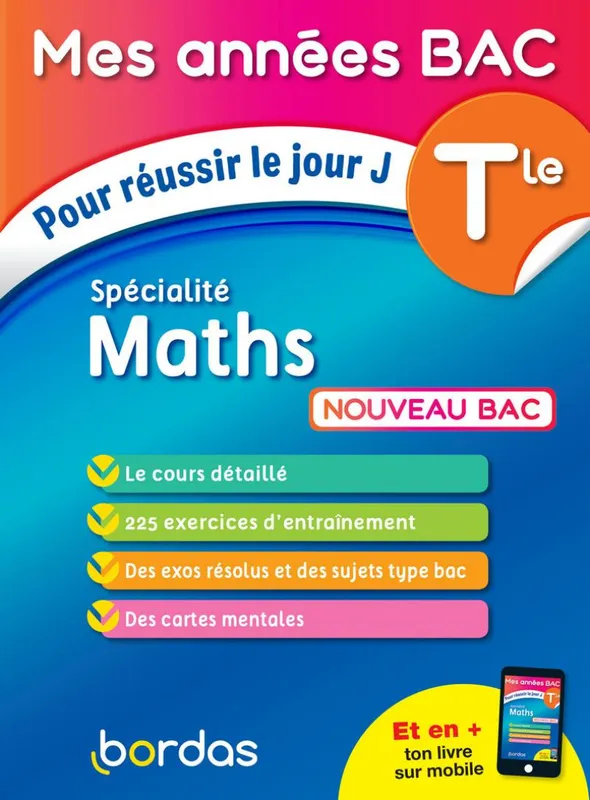 Livres Scolaire-Parascolaire Lycée Mes Années Bac Pour réussir le jour J Spécialité Maths Tle Fabien Aoustin