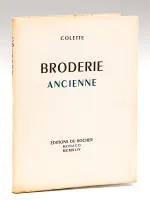 Broderie Ancienne [ Edition originale ]