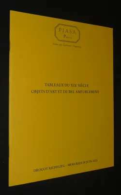 Piasa - Tableaux du XIXe siècle, objets d'art et de bel ameublement (Drouot Richelieu, 18 juin 2003)