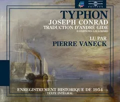 TYPHON LU PAR PIERRE VANECK EN 1954 TRAD ANDRE GIDE COPYRIGHT GALLIMARD