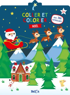 Coller et colorier - Noël
