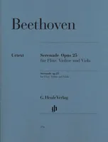 Flotenserenade Op.25 Urtext, Serenade for Flute, Violin and Viola in D major op. 25