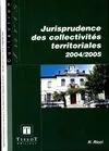 Jurisprudence des collectivités territoriales de l'année 2004