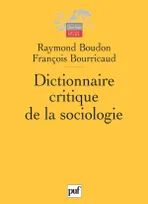 Dictionnaire critique de la sociologie (3e ed)