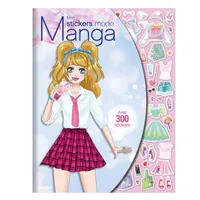 Mes stickers mode Manga