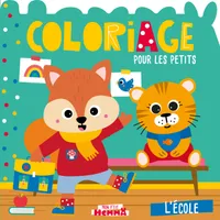 Coloriage pour les petits - L'école