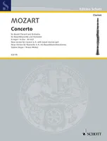 Concerto, KV 622. clarinet (bassclarinet) in A and orchestra. Réduction pour piano avec partie soliste.