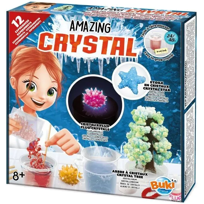 Jeux et Jouets Jeux éducatifs et scientifiques Jeux scientifiques Amazing crystal Jeux scientifiques