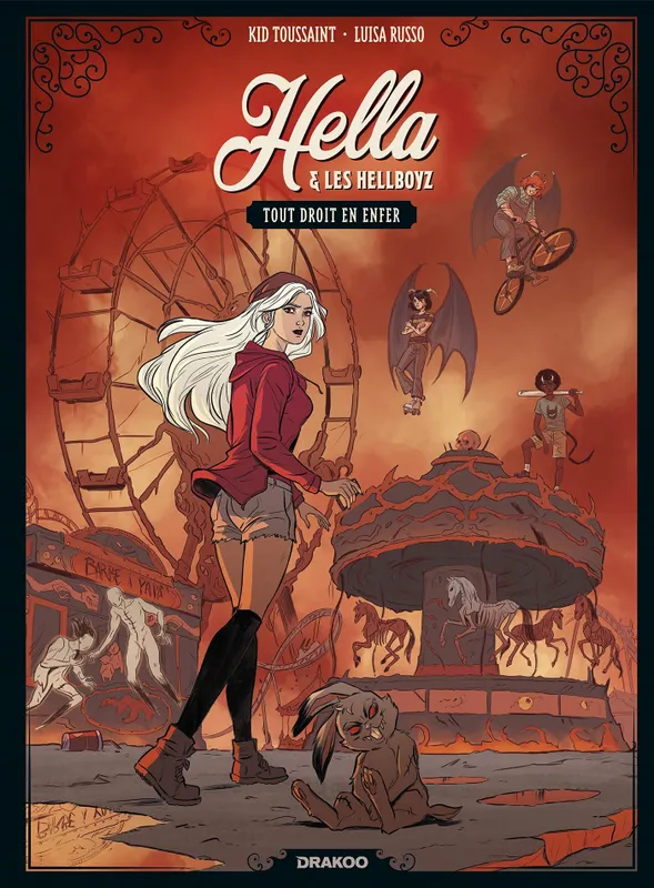 Livres BD BD adultes Hella &amp; les hellboyz, 1, Hella et les Hellboyz - vol. 01/2, Tout droit en enfer Luisa RUSSO