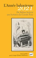 Annee balzacienne 2021, n.22, De Balzac lecteur aux lectures du Cousin Pons