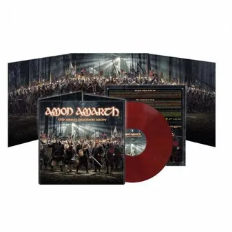 The Great Heathen Army blood red marbled vinyl