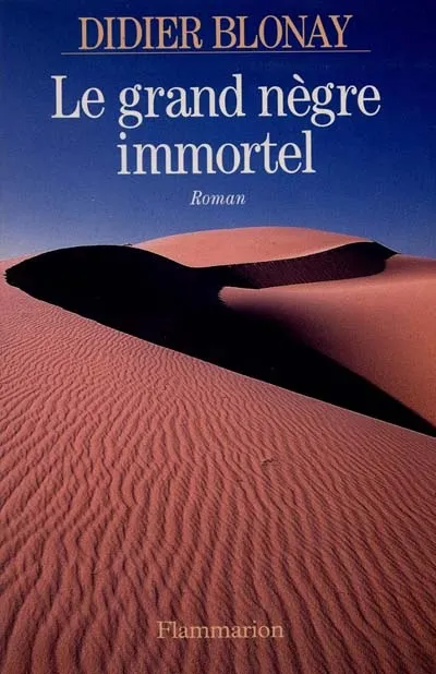 Le Grand Nègre immortel, roman Didier Blonay