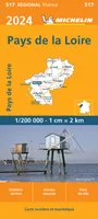 Carte Régionale Pays de la Loire 2024