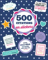 500 Citations en stickers