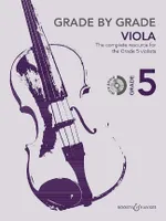 Grade by Grade - Viola, Degré 5. viola and piano.