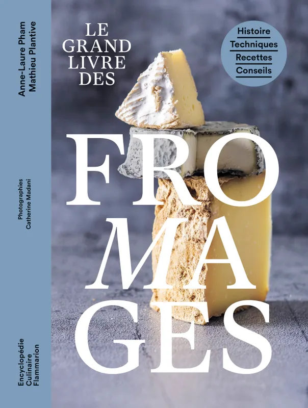 Livres Loisirs Gastronomie Cuisine Le grand livre des fromages, Histoire - Techniques - Recettes - Conseils Anne-Laure Pham, Mathieu Plantive