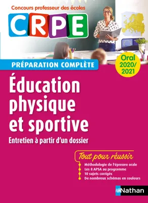 Education physique et sportive - Oral 2020 - Préparation complète (CRPE) - (EFL3) - 2020