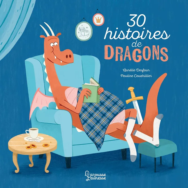 Jeux et Jouets Livres Livres pour les 3-6 ans Contes 30 histoires de dragons Aurélie Desfour