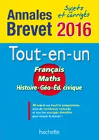 Annales 2016 Le Tout-En-Un 3E