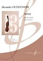 Madrigal, Pour alto et piano
