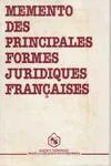 Mémento des principales formes juridiques françaises