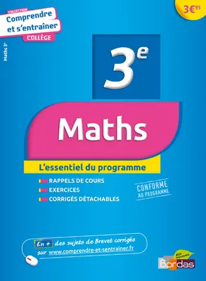 Comprendre et s'entraîner - Maths 3e