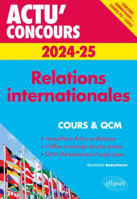 Relations internationales 2024-2025 - Cours et QCM