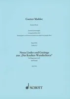 Sämtliche Werke, 9 Lieder und Gesänge. voice and piano. grave.