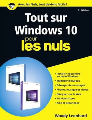 Tout sur Windows 10 Pour les Nuls, 3e