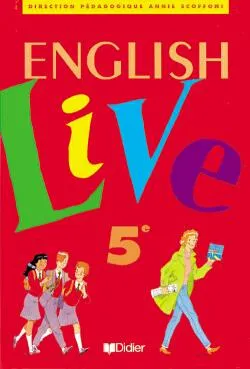 English Live 5e LV1 cassette élève