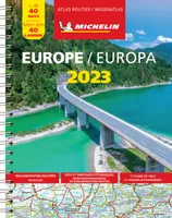 Atlas Europe 2023 - Atlas Routier et Touristique