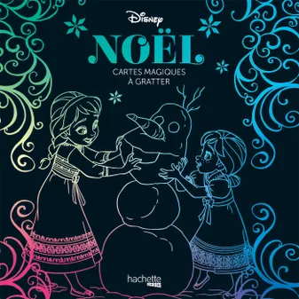 Cartes magiques à gratter Disney Noël