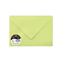 Paquet de 5 enveloppes Pollen 162x229mm 120g/m2 - Vert bourgeon