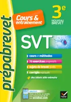 SVT 3e - Prépabrevet Cours & entraînement, cours, méthodes et exercices progressifs