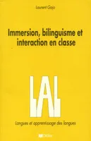 Immersion bilinguisme et interaction en classe