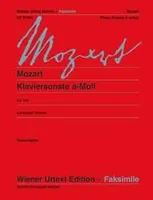 Sonate pour piano en la mineur, Editée d'après l'autographe et la première édition par Karl-Heinz Füssl et Heinz Scholz. KV 310. piano.