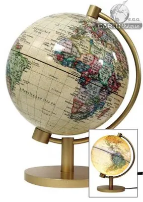 Globe Antique 13 Cm Illumine