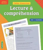 Cahier d'exercices lecture & compréhension (CE2 -3e primaire) (vert-orange)