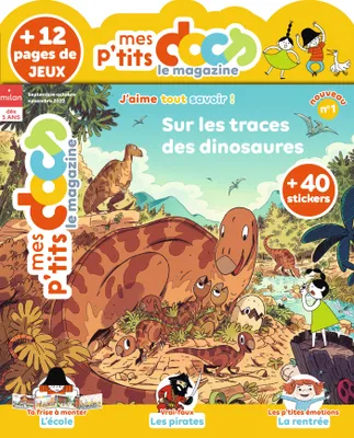 Magazine P'tits docs n° 1 - Sur les traces des dinosaures