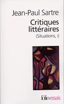 Situations., 1, Critiques littéraires