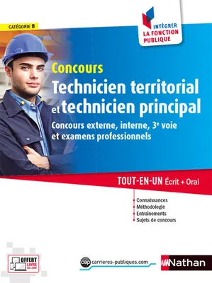 Concours Technicien territorial et technicien principal (Intégrer la fonction publique) N°46 - 2017